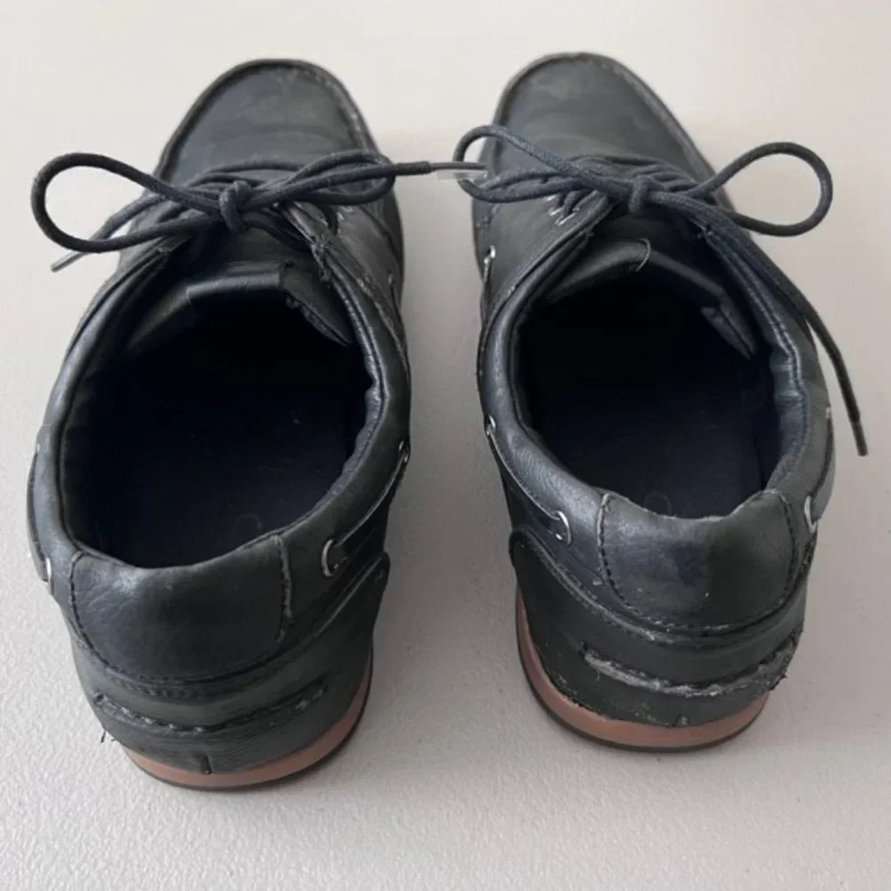 Aldo Men's Black Boat Shoes Size 12